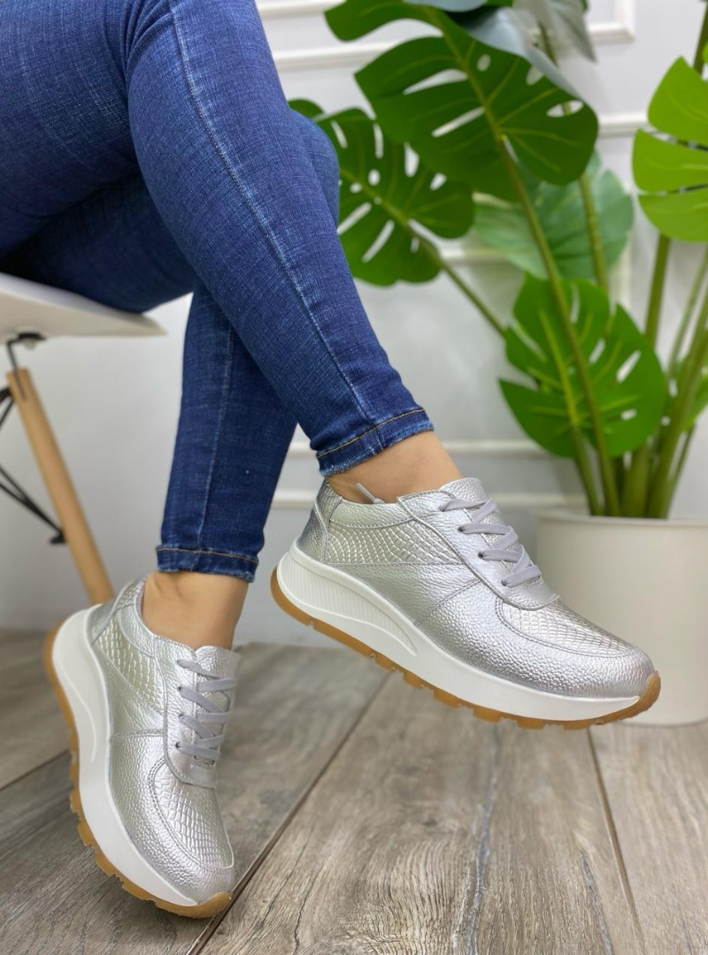 👣 TENIS CONFORT ELITE 💯 CUERO