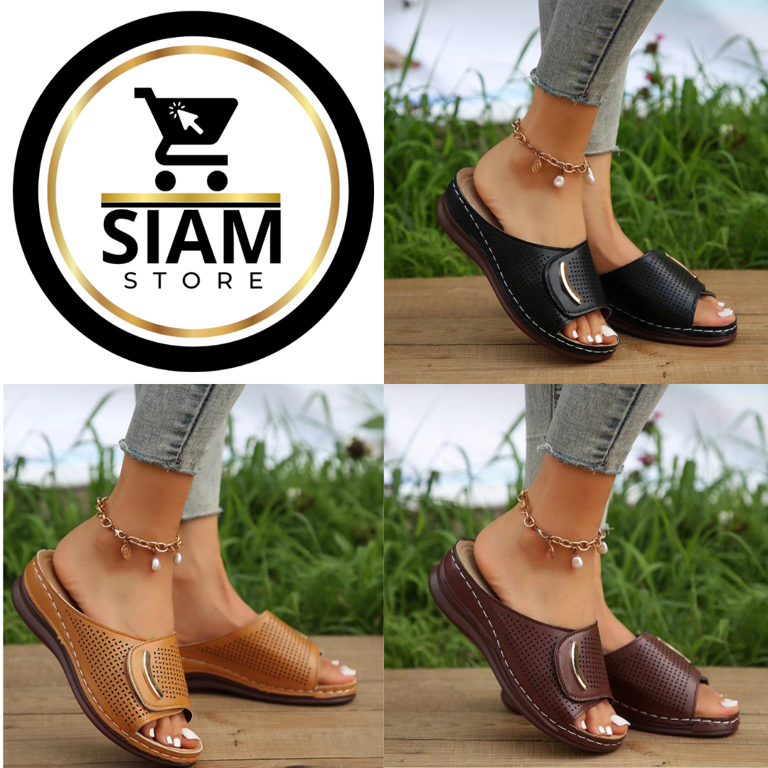 🔥 Sandalias Ortopédicas Advanced Comfort Calidad Cuero 👡 ⭐ ⭐ ⭐ ⭐ ⭐