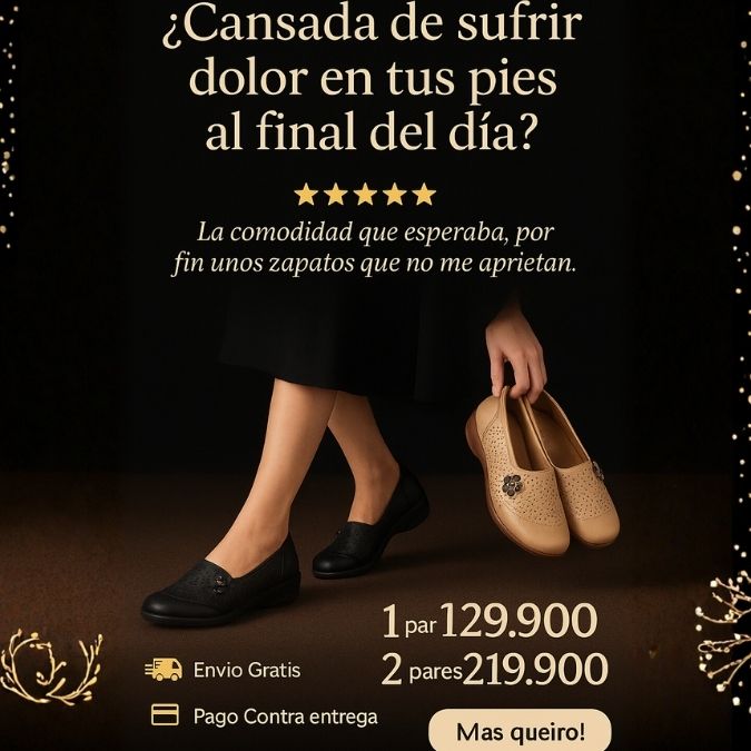 Zapatos Ortopédicas Liria 🌷 💯 CUERO