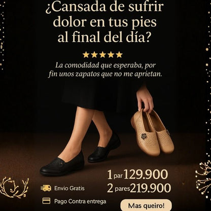 Zapatos Ortopédicas Liria 🌷 💯 CUERO