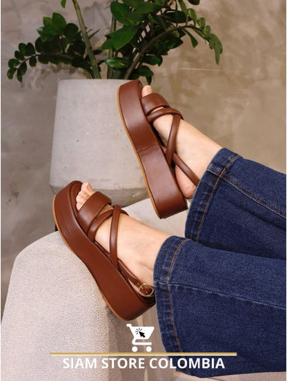 Sandalias ZOE 🍒 Comodidad y Estilo 💯 CUERO