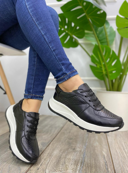 👣  TENIS CONFORT ELITE 💯 CUERO