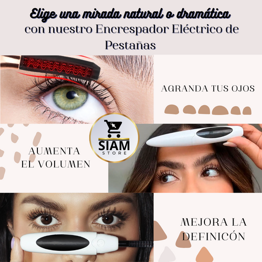 Encrespador Eléctrico de Pestañas 💁‍♀️