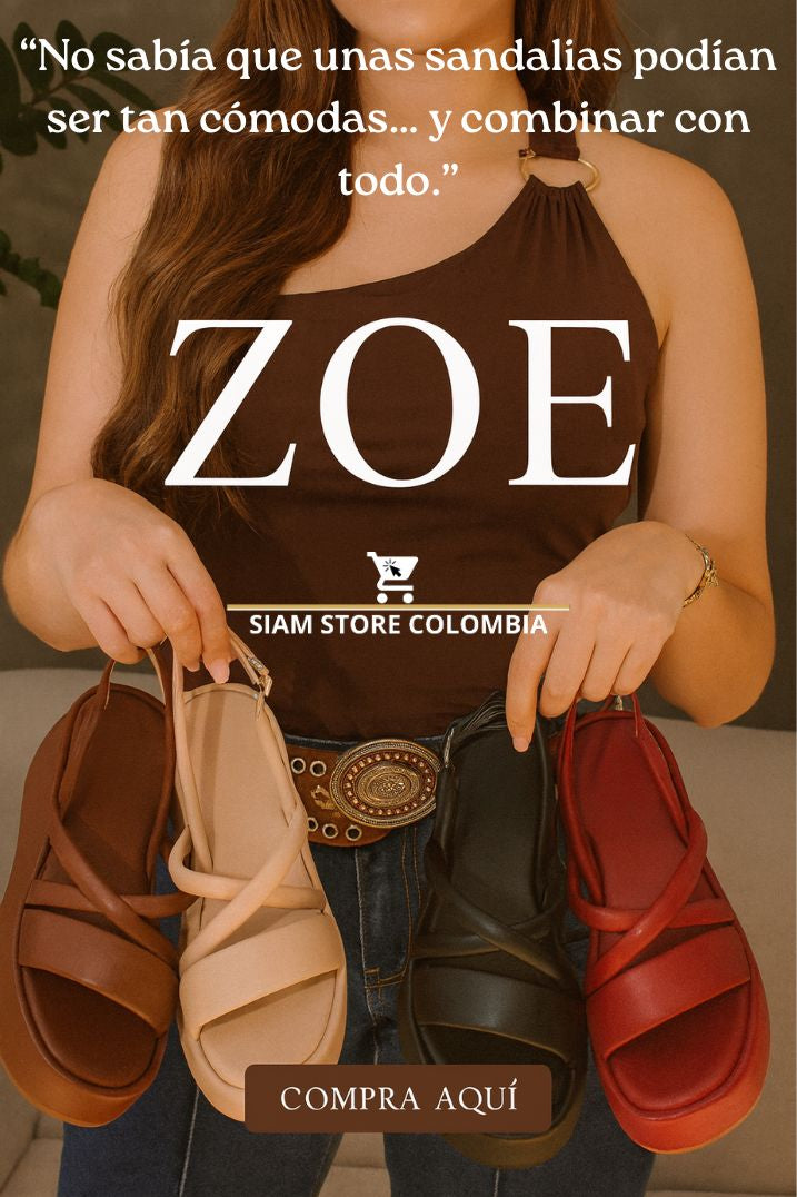 Sandalias ZOE 🍒 Comodidad y Estilo 💯 CUERO
