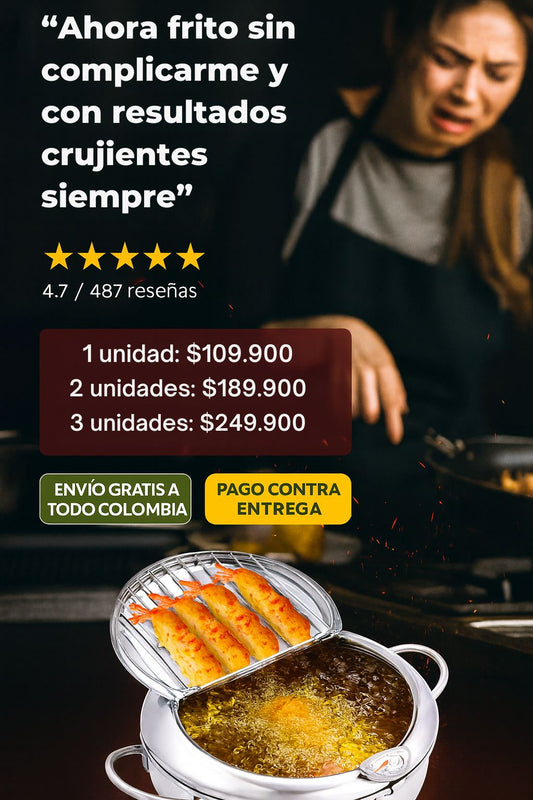Freidora Japonesa Premium SatoriFry™